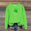 Women's Fashion Casual Long Sleeve Loose Printed Sweatshirt