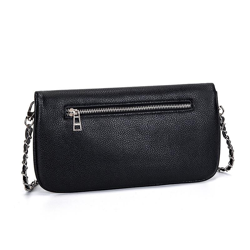 French Classic PU Leather Small Square Bag Fashion Versatile Wing Design Women's Crossbody Bag for European Style Daily Wear CLE