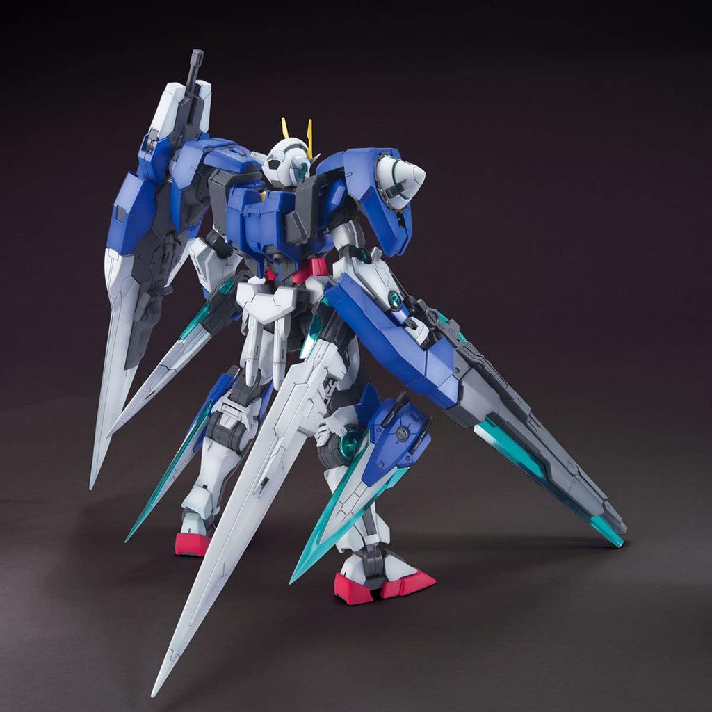MG Mobile Suit Gundam 00V Chronicle Double O Gundam Seven Scale Plastic Model Kit Sword/G 1/100 Pre-colored