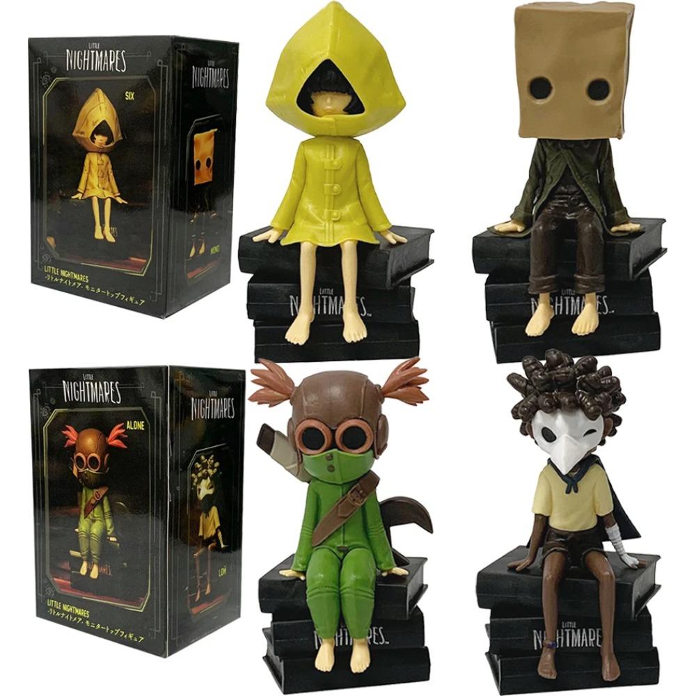 Hot Game Gk Little Nightmares Anime Figurine Six Figure Mono Action Figure Anime Game Pvc Action Figure Collectible Model Doll