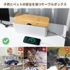 Cable Wire Concealing Power Strip Outlet Concealing Cord Storage Easy Opening and Includes 10 Cord Clips and 5 Cable Ties 1 Box, Box, Case, Box, Box,