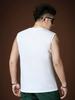 2025 Summer New Trendy Brand Sweat Vest Men's Sleeveless T-Shirt Vest Summer Outerwear Casual Sports Top for Men