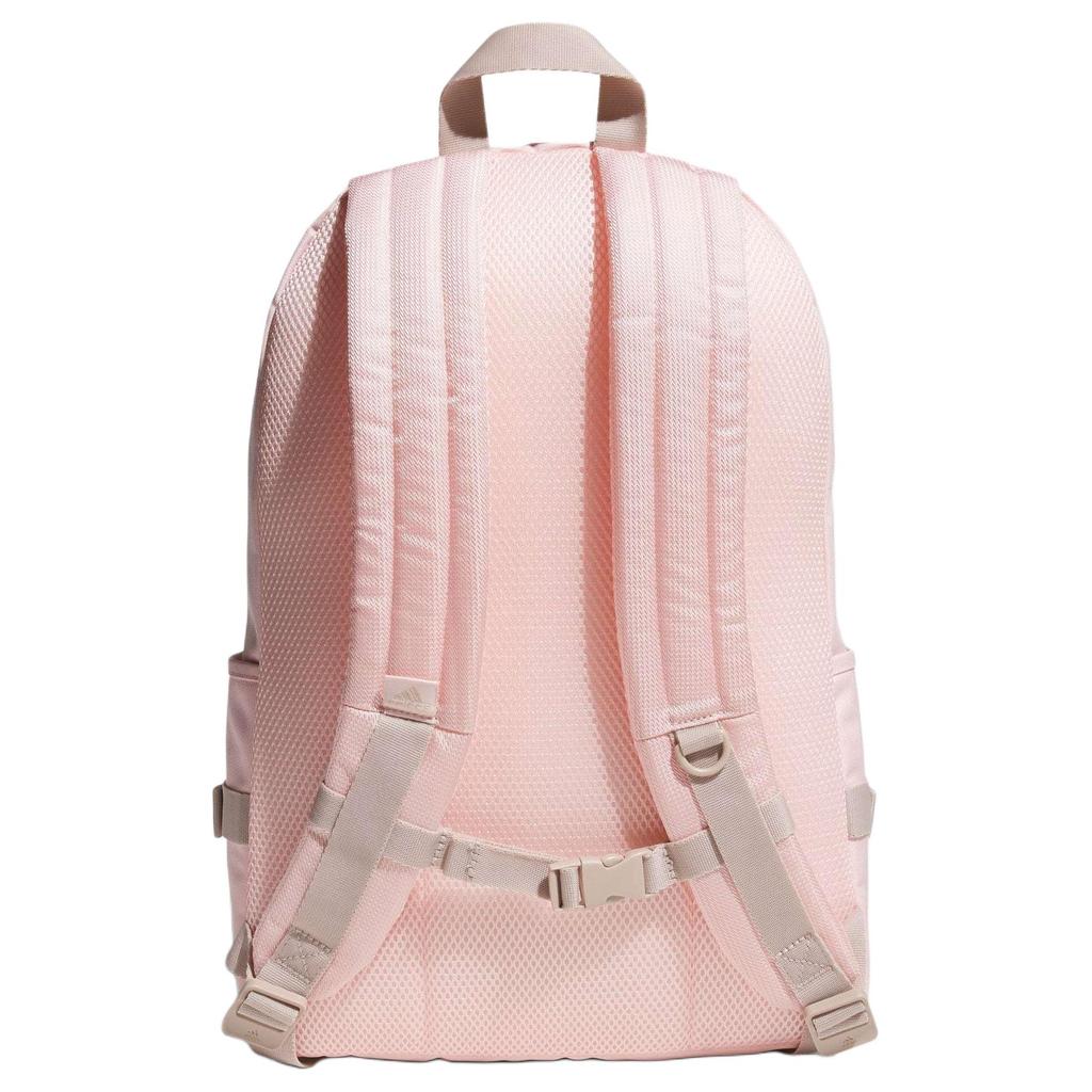 Adidas Fashion Casual Versatile Recycled Polyester Backpack Unisex Backpack Sand Pink JF1197