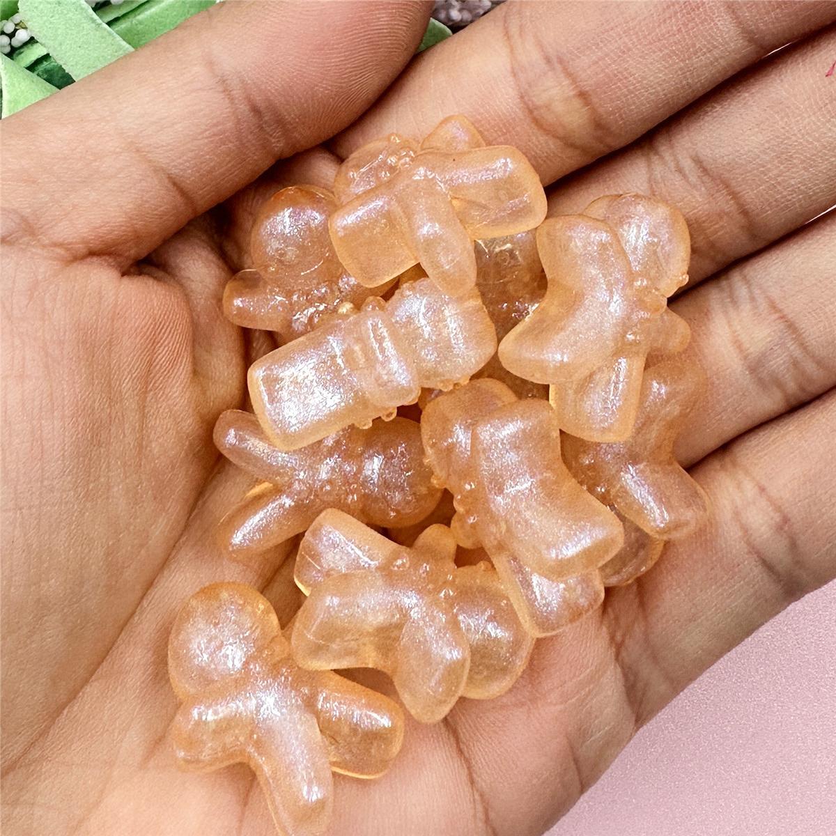 

Простая мода, милый мультяшный акриловый снеговик, сделай сам, 18,4*22,2 мм, подарки, модные аксессуары, 10 шт., свободные бусины, креативный мультяшный персонаж оранжевый