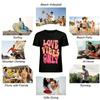 Retro Love Vibes Only Smile Print Casual Versatile Tee Pure cotton T-shirt