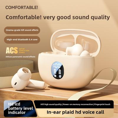 Novos Fones de Ouvido Sem Fio Música Cancelamento de Ruído Fones de Ouvido Bluetooth Esportes Fones de Ouvido de Ultra Longa Duração