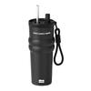700ML Vacuum Insulated Bottle with Handle Straw Cup New Water Bottle