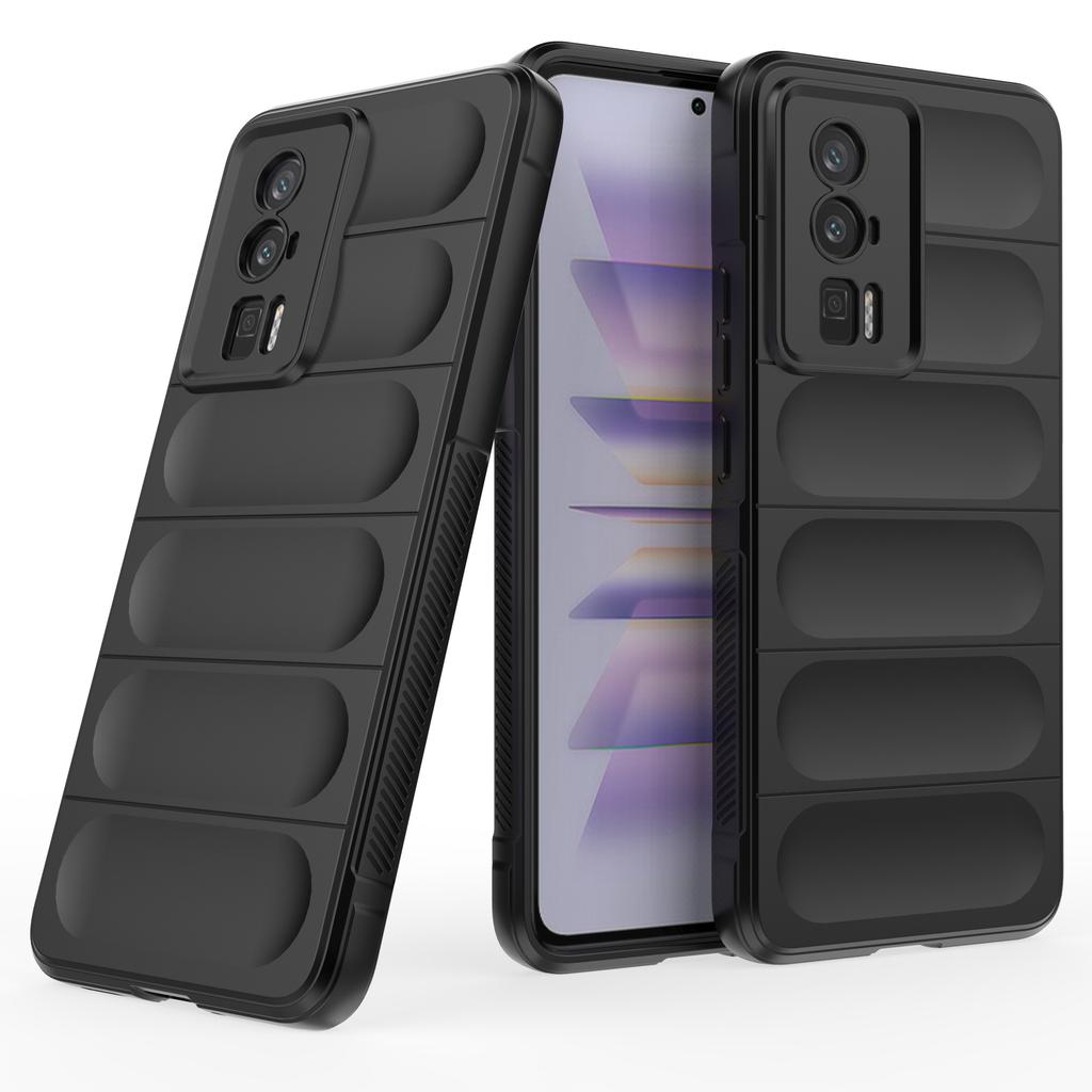 For Xiaomi Poco F5 Pro 5G/Redmi K60 Pro 5G/K60 5G Shockproof Flexible TPU Phone Case Rugged Phone Back Protective Shell Cover