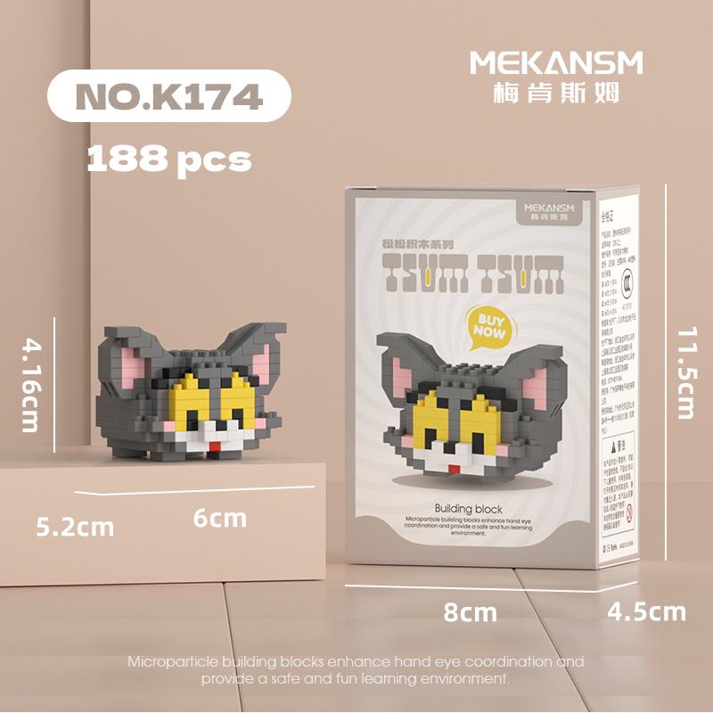 Disney Sanrio Mini Building Blocks Anime Figure Diamond Bricks Mickey Minnie Donald Duck Hello Kitty DIY Toys Festival Gifts