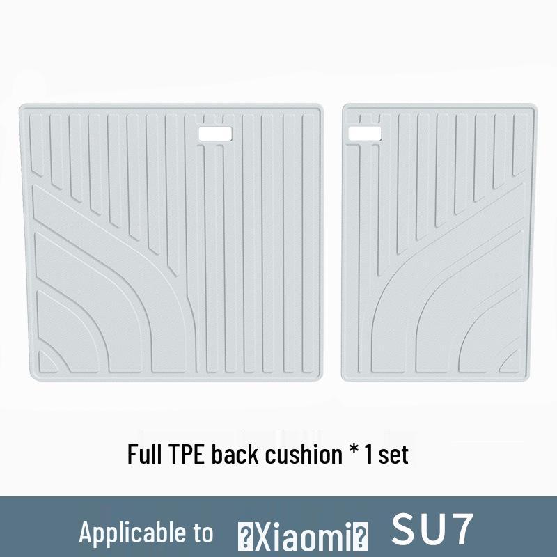 Eco-friendly, Odorless TPE Floor Mats for Xiaomi SU7: Original Car Color and Interior Match