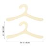 20Pcs Mini Pet Hangers Plastic Save Space Dog Clothes Hangers Children's Clothes Hangers