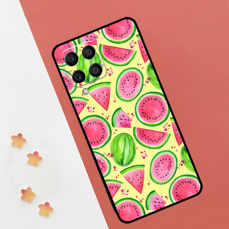 Cute Summer Fruit Watermelon For Samsung Galaxy M11 M21 M31 M13 M33 M35 M53 M55 M15 M14 M34 M54 M12 M32 M52 M06 M16 Case