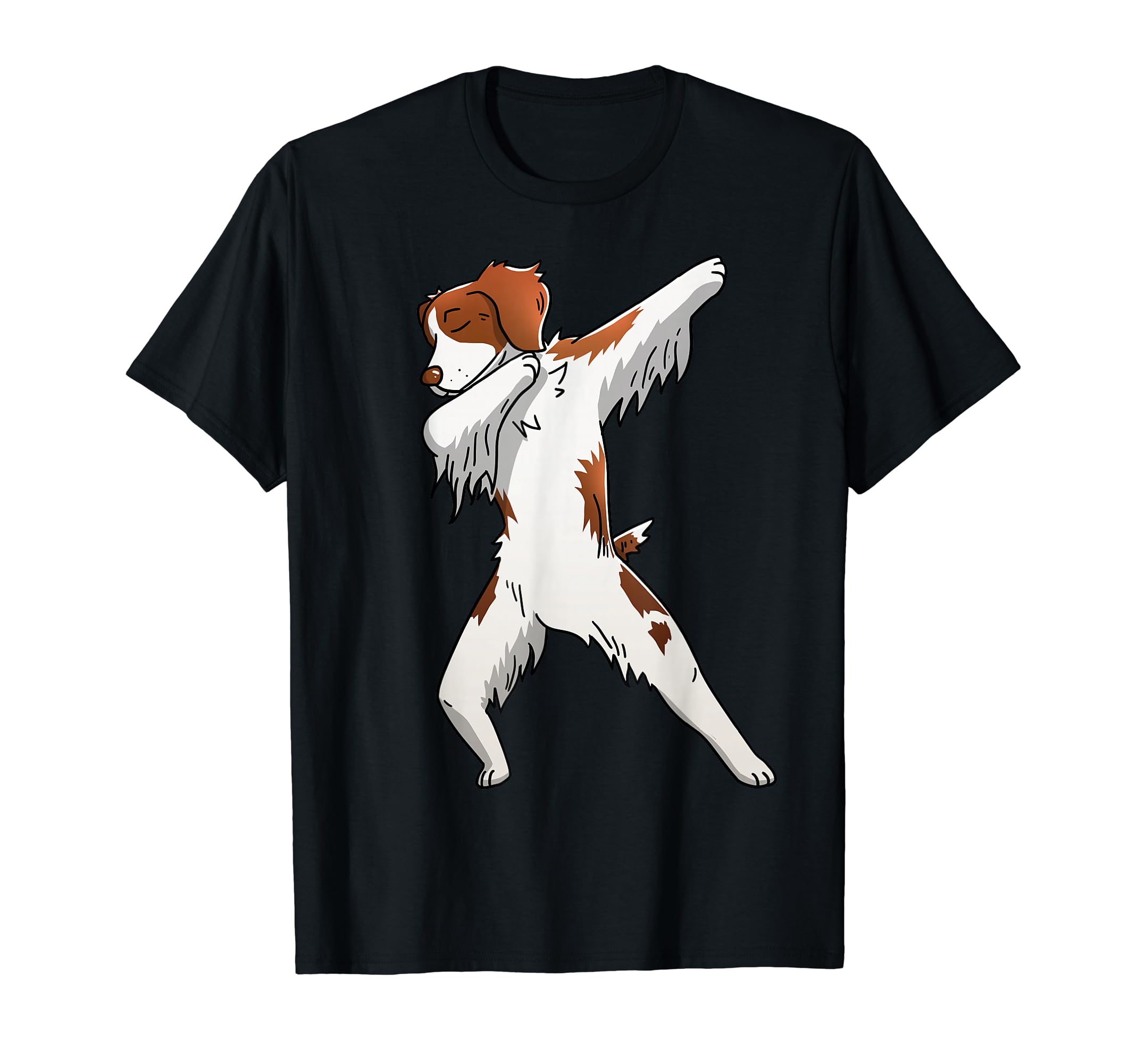 

Dove Dance Brittany Spaniel Dog Red T-Shirt