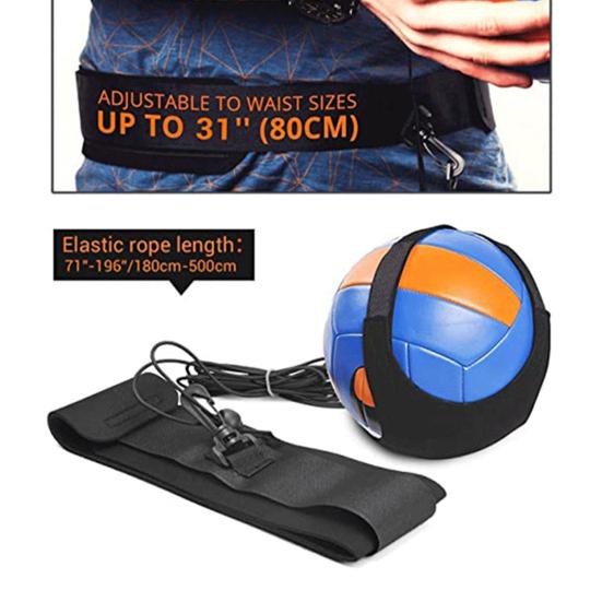 Echipament de antrenament de volei Solo Trainer din nailon de înaltă elasticitate rezistent la uzură pentru copii