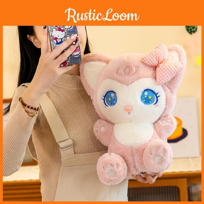 Cute Fox Plush Toy For Girls Cartoon Fox Stuffed Animal Doll Perfect Birthday Gift And Home Decor