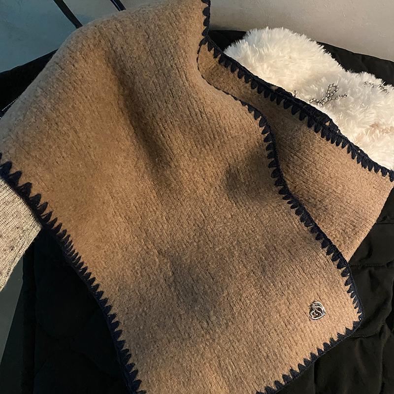 

Высококачественный зеленый шарф из искусственного кашемира — мягкий, приятный для кожи и теплый для женщин на осень/зиму 2024 года