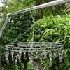 Stainless Steel Windproof Clothespin Laundry Hanger Peg Airer Clip Clothesline Drying Clothes R T9Z5