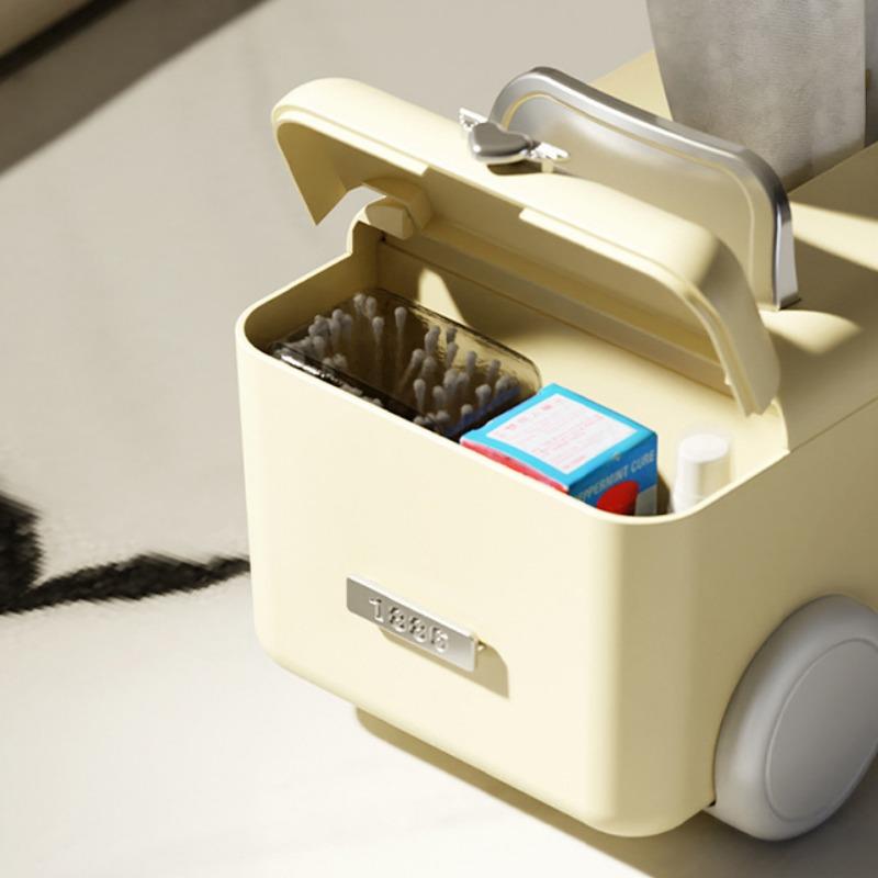 Model figurky na papírové kapesníky do auta Retro prachotěsný box na papírové kapesníky do auta pro kancelářské dekorace Papír pro skladování