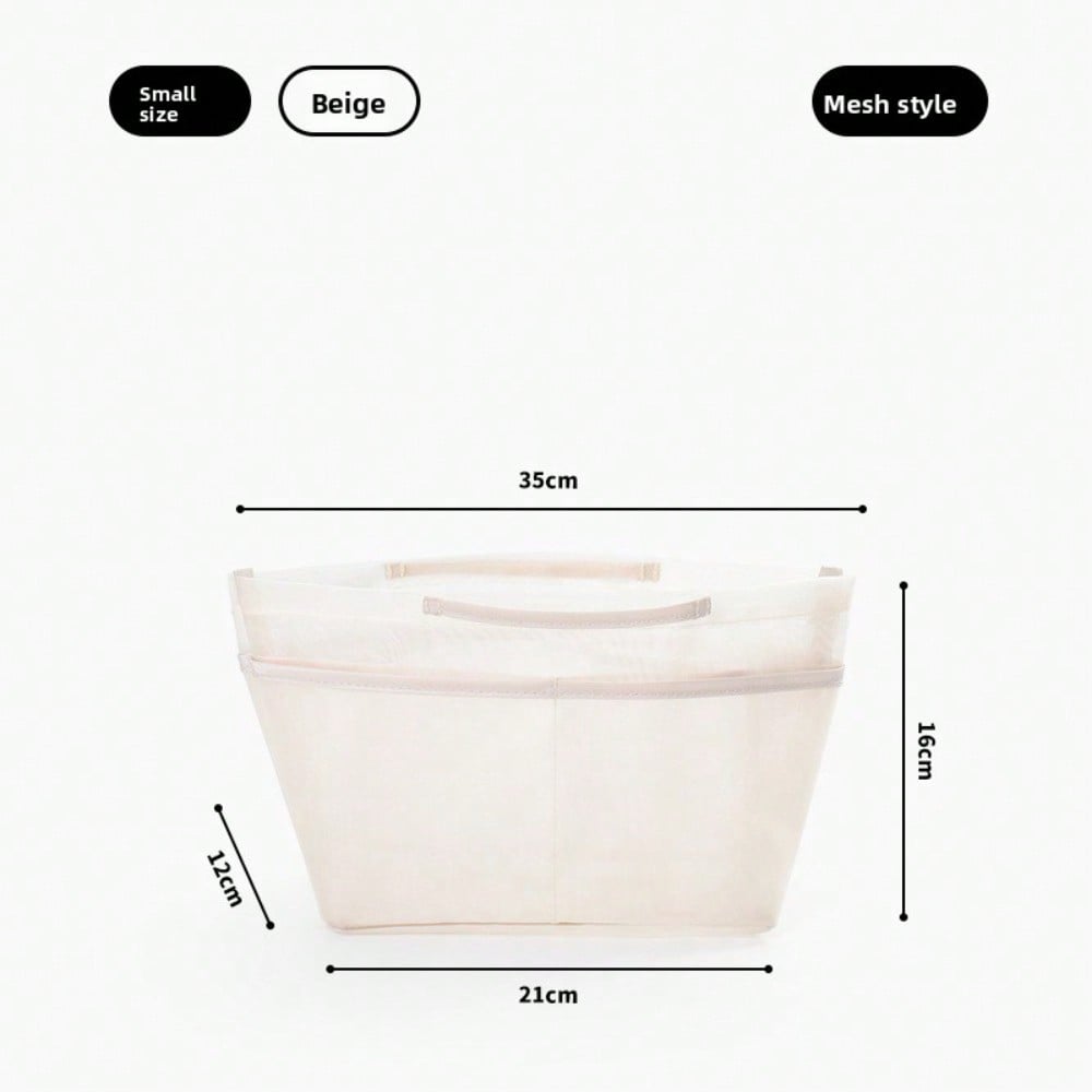 Speciale scheidingsbinnentas voor tote bag voor grid liner bag, dumpling bag middenvak voering professionele opbergruimte, ingebouwde opbergtas