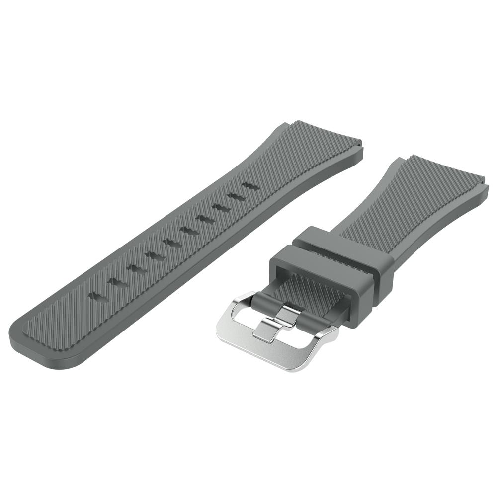 22mm Soft Silicone Sports Watch Strap Wrist Band Replacment for Samsung Gear S3 Frontier/S3 Classic