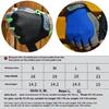 Half-Finger Gloves-Durable Motorcycle Riding&Mountain Climbing Gloves Flexible Control, Quick-Dry Fabric for Cycling/Outdoor