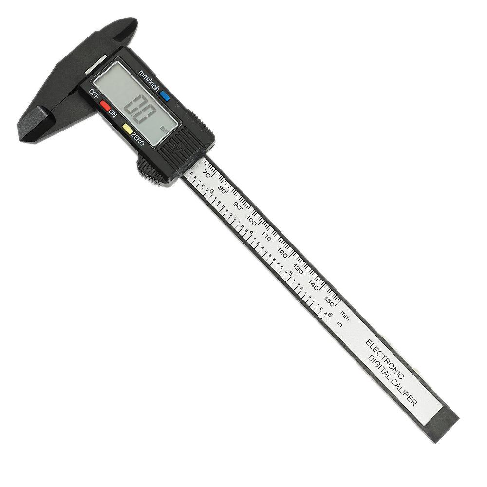 

Пластиковый цифровой штангенциркуль HUOTO 150 мм с удлинителем