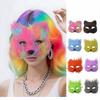 Halloween Animal Cosplay Fox Shape Half Face Eye Mask Sexy Cat Animal Mask Christmas Carnival Party Roleplay Costume Props