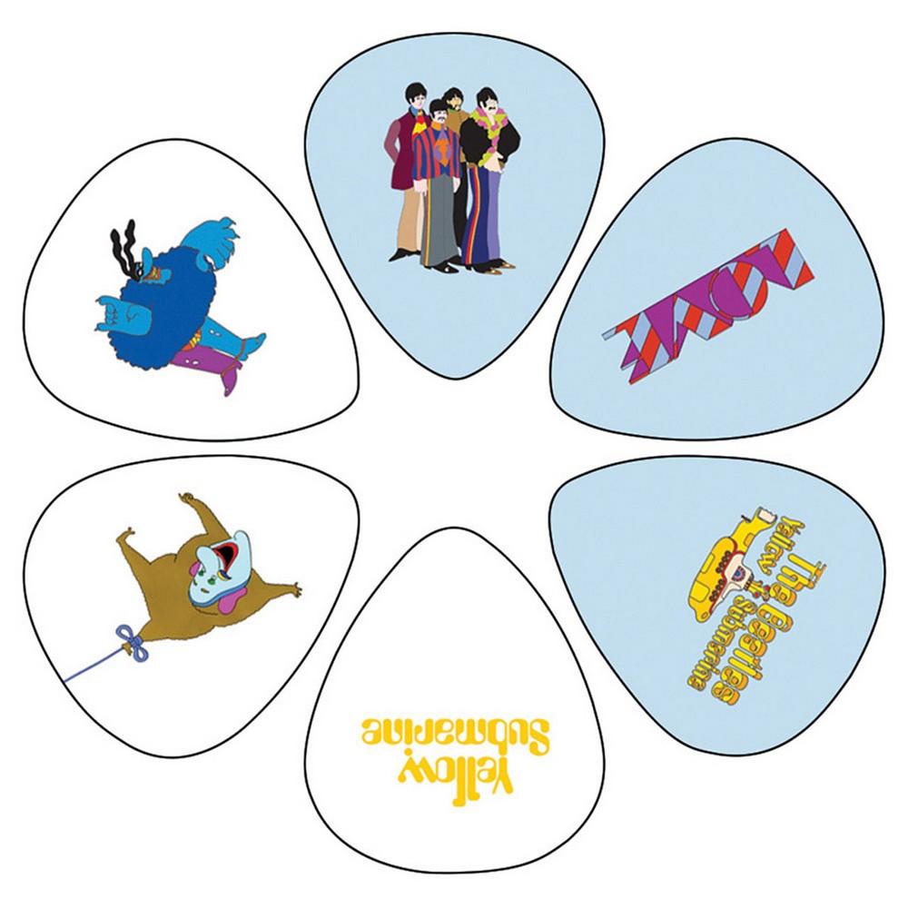 The Beatles Yellow Submarine Plektrum (Packung mit 6)