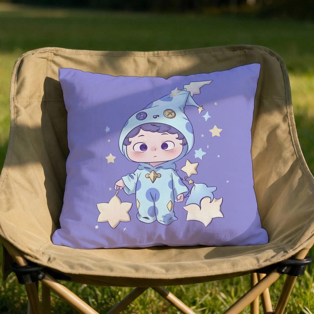 

Cute Q Halloween Ouniu Cushion Cover Soft Reversible Durable Pillow Cover MultiScene Use for Home Car Daily Comfort 30x30cm