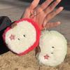 Cartoon Cute Plush Doll Toy Bag Pendant Coin Purse Key Lipstick Sundries Storage Bag Girl Heart Creative Headphone Bag