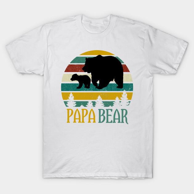 T Shirt Women Papa Bear Harajuku Print Kawaii Tshirt Summer Short Sleeve Female T-Shirt Top Tee