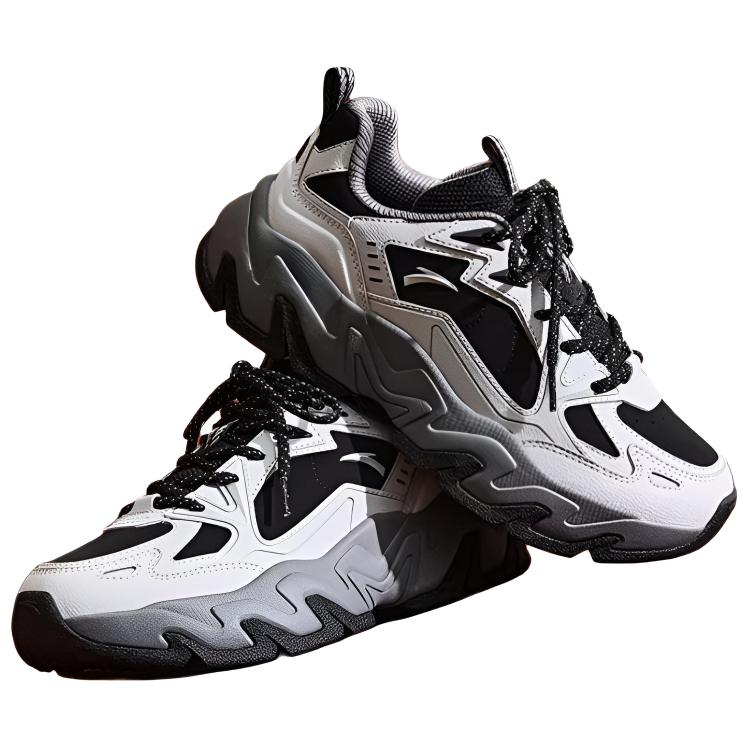 Anta Panshi Fashion Trendy Versatile Shock Absorbing Height Increasing Low Top Casual Shoes Women Casual Shoes 122548856-8