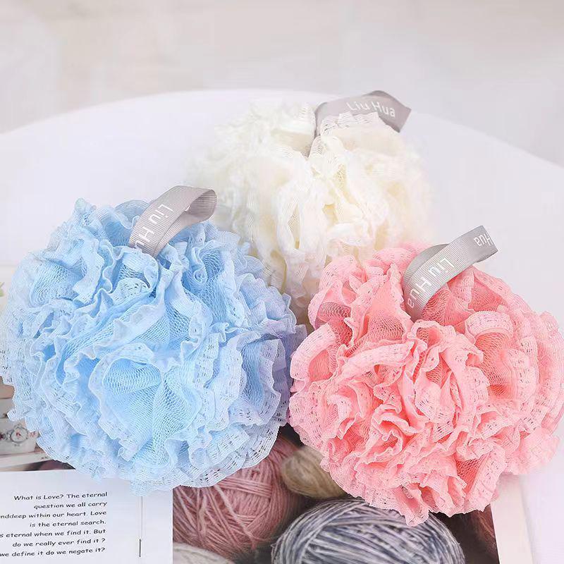 

Ю Чжи Сю Нерассыпающаяся Мочалка-цветок для ванны - Обильная пена Lake Blue 50g