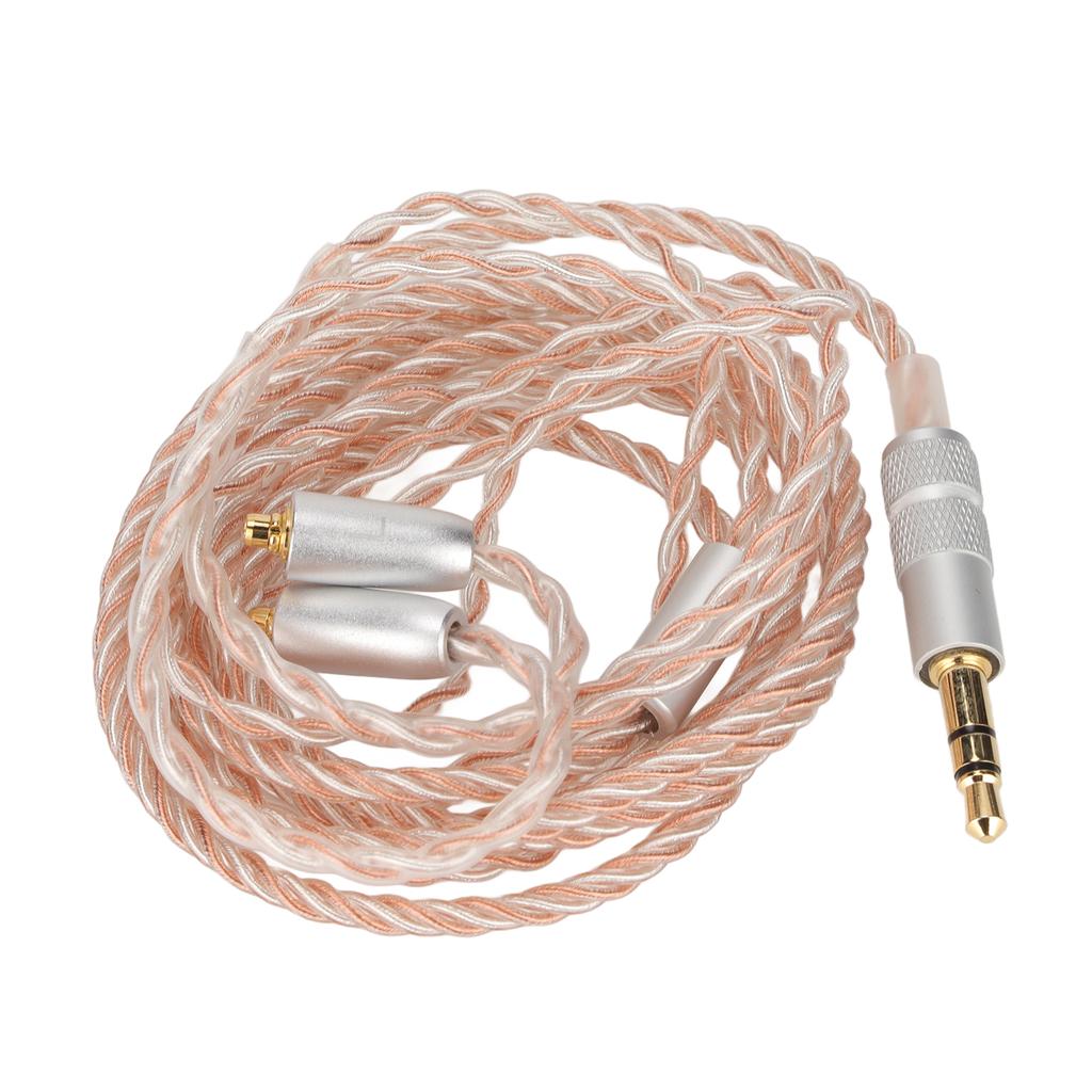 Earphone Cable Silver Plated Headphone Replacement Cable for SE215 SE315 SE425 SE535 SE846 UE900 ES60