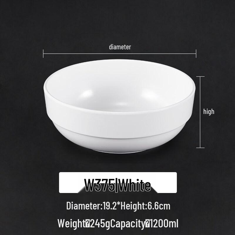 Chinese Style Commercial Melamine Noodle Bowl