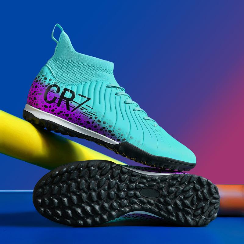 

Men s Football Shoes Anti-slip TF/FG Football Boots Breathable Outdoor Grass Soccer Boot Low-Top Non-Slip Athletic Soccer Sneakers 35