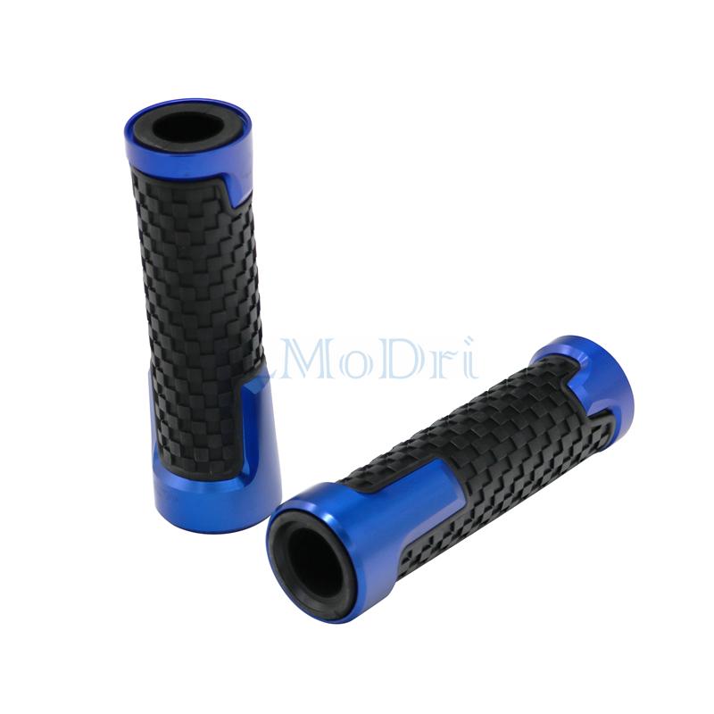 LMoDri Universal 7/8" 22MM Motorcycle Handlebar Grips Handle Bar Motorbike Handlebar Grips 6 Colors For
