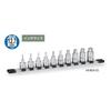 TONE Hexagon Socket Set with Holder 10 Pieces 12.7mm (1/2 inch) Generic Tool Set