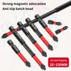 12/24Pcs Magnetic Screwdriver Bit Set With Anti Slip Shockproof Hexagonal Handles Suitable For Various Tools