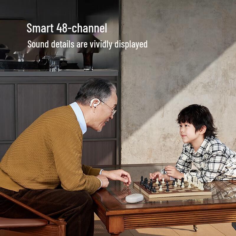 iFlytek Invisible Ear-Hook Hearing Aid for Seniors