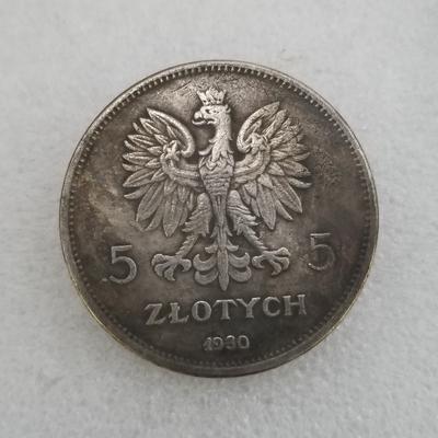 Monete d'argento da collezione commemorative del 1930 della Polonia