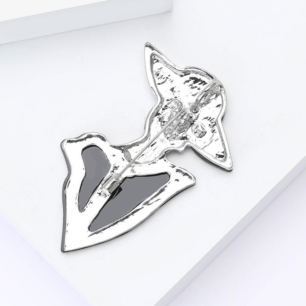 Vintage Enamel Shell Brooch for Women Unisex Lapel Pins Party Accessories Gifts