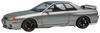 Make Up EIDOLON 1/43 Nissan SKYLINE GT-R (NISMO BNR32 CRS Version) 2022 Dark Metal Gray Finished Model EM769