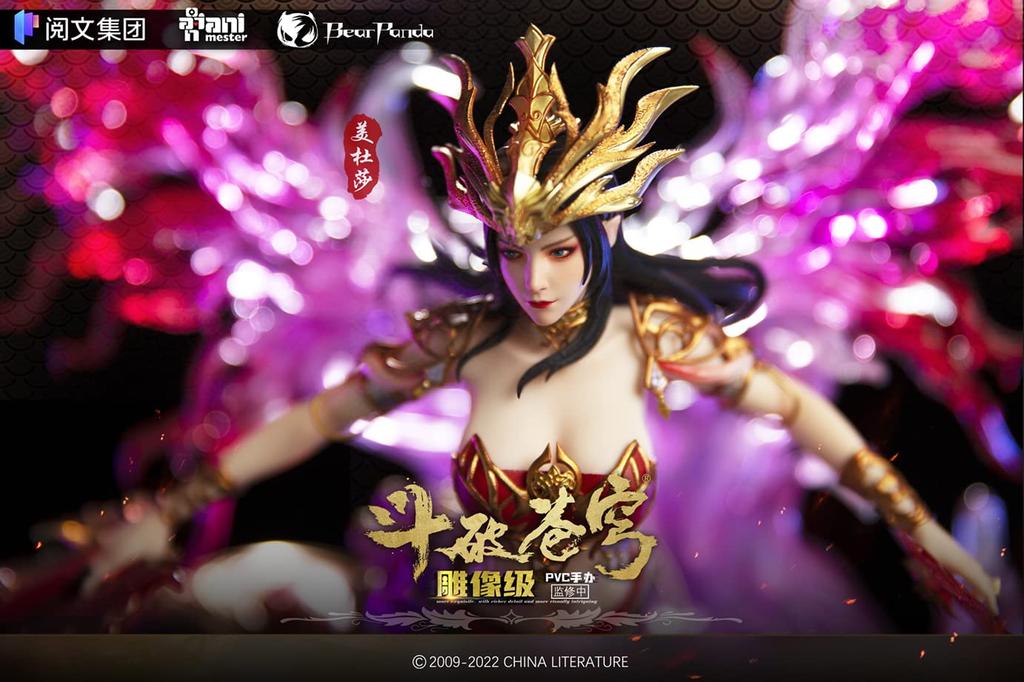 Animester Bearpanda Medusa Schuppen PVC Resin bemalt Fertigfigur & "Toha Sokyu" 1/7 &