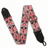 Guitar Strap Embroidery Bohemian Style Adjustable Cotton Ukulele Shoulder Belt