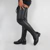 Sexy Damen Overknee-Stiefel Runde Zehenschuhe Nachtclub Tanz Damenschuhe Lange Stiefel Übergröße