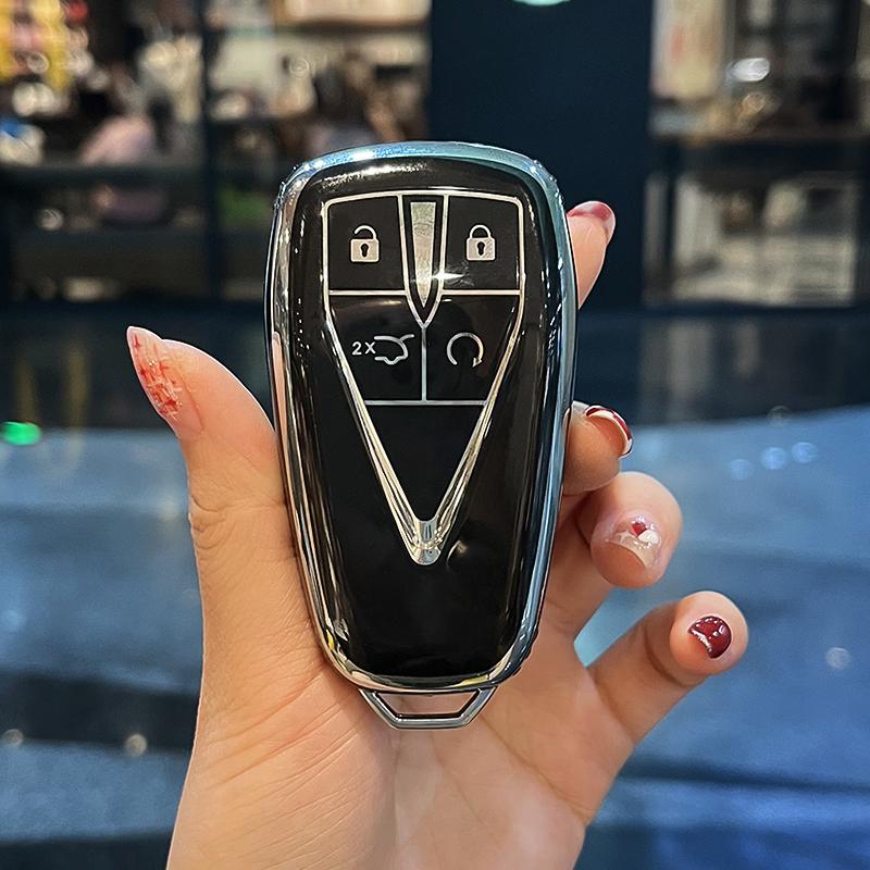 

Чехол для дистанционного ключа автомобиля из ТПУ, защитный чехол для брелока Changan Cs35 CS55 PLUS Cs75plus Univ Unit X5 X7 Unik 2021 3 4 5 кнопок