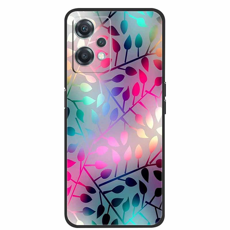 For OnePlus Nord CE 2 Lite 5G Cases Black Silicone Luxury Bumper TPU Case Cover Capa For OnePlus Nord CE 2 5G Shockproof Cases