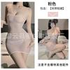Sexy underwear pure desire transparent suspender hip wrap oily stockings sexy oily see-through tube top short skirt temptation nightdress