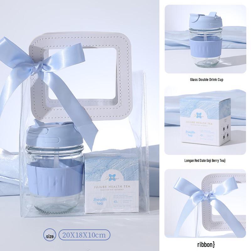 Summer Cool Glass Cup Gift Set